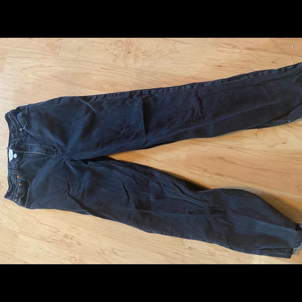 Abercrombie and Fitch. The 90s straight ultra high rise jeans